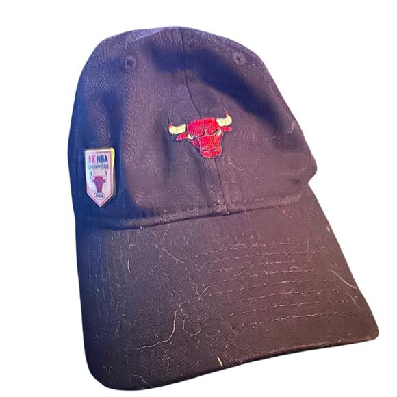 Vintage Chicago Bulls 6X NBA Championship Hat 9Twenty 1998 - Picture 1 of 6